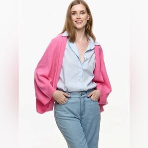 Fuchsia Wearable Cashmere Wrap